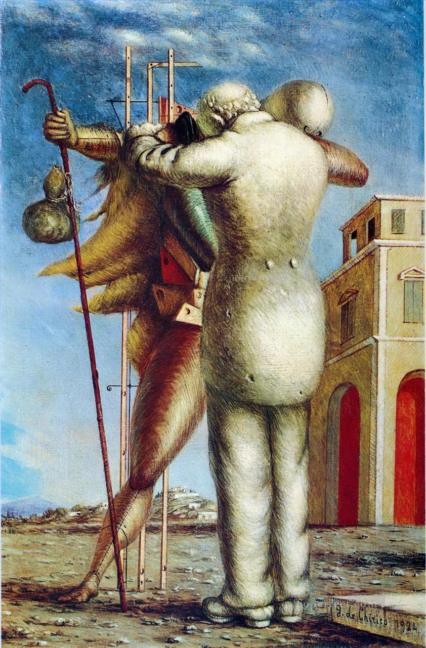 el hijo pródigo 1924 Giorgio de Chirico Surrealismo Pintura al óleo